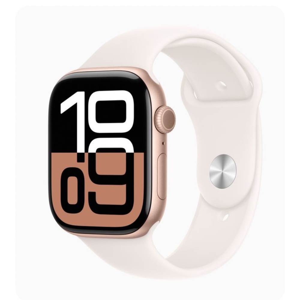 Apple Watch Band - Sport Band - White - Starlight